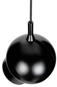 PENDUL OJO LONG, NEGRU, DIN METAL, STIL MODERN - Img 4
