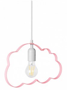 PENDUL PINK CLOUD LH2077-1, 34,5x19,5 cm, ROZ, DIN METAL DE INALTA CALITATE, STIL MODERN, TU - Img 3