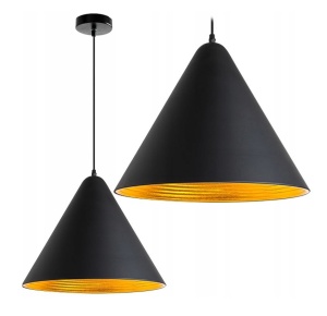 PENDUL PURI PINK SUEZ, 25x160 cm, NEGRU SI AURIU, DIN ALUMINIU DE INALTA CALITATE, STIL MODERN, TU - Img 4