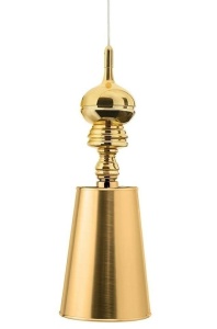 PENDUL QUEEN 18, AURIU, DIN ALUMINIU SI PLASTIC, STIL MODERN, B2