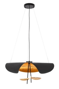 PENDUL STING RAY 80, AURIU/NEGRU, DIN METAL, STIL MODERN, B2