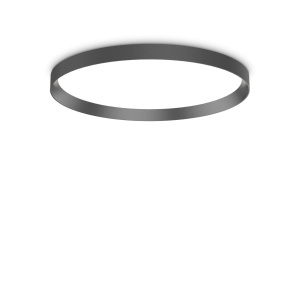 PLAFONIERA FLY PL D60, NEGRU, DIN ALUMINIU, STIL MODERN