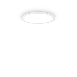PLAFONIERA FLY SLIM PL D35, ALB, DIN ALUMINIU, STIL MODERN