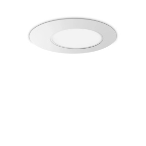 PLAFONIERA IRIDE PL D60, ALB, DIN METAL, STIL MODERN