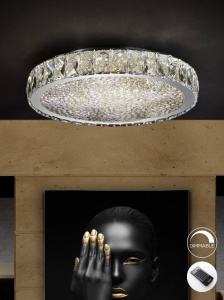 PLAFONIERA LED DANA 456231D, CU LED SI TELECOMANDA, DESIGN MODERN SCHULLER