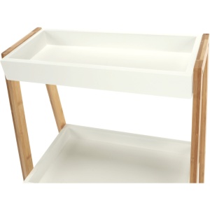 RAFT REGO 3, ALB/BAMBUS LACUIT, DIN MDF SI BAMBUS LACUIT, STIL MODERN, TK - Img 3