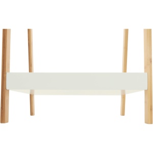 RAFT REGO 3, ALB/BAMBUS LACUIT, DIN MDF SI BAMBUS LACUIT, STIL MODERN, TK - Img 7