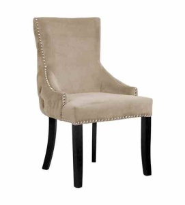 SCAUN CONFORTABIL EDWARD, BEJ/NEGRU, STIL CLASIC
