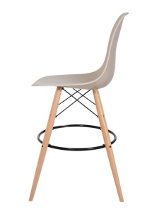 SCAUN DE BAR BEIGE HOKER DSW WOOD STIL MODERN B2