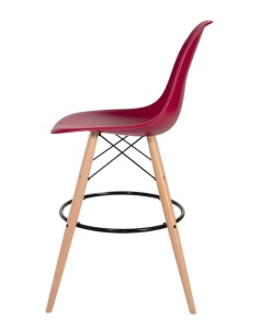 SCAUN DE BAR BURGUNDY HOKER DSW WOOD STIL MODERN B2