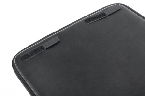 SCAUN DE BAR ROD SOFT, NEGRU, DIN METAL, STIL MODERN B2 - Img 6