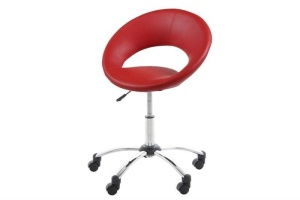 SCAUN DE BIROU PLUMP ROSU STIL MODERN B2