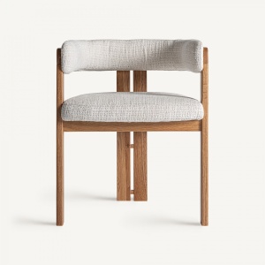 SCAUN DEOSEBIT, SEDZERE, REALIZAT DIN LEMN DE STEJAR SI TEXTIL, ARTIM GROUP SELECTION - Img 2