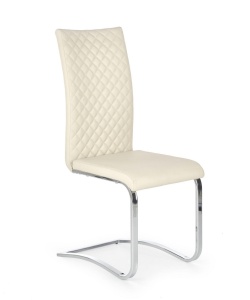 SCAUN DESIGN MODERN K293 CREM/CROM HALMAR - Img 4