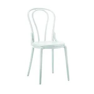 SCAUN DINING, ALB, DIN PLASTIC DUR, ARTIM GROUP SELECTION