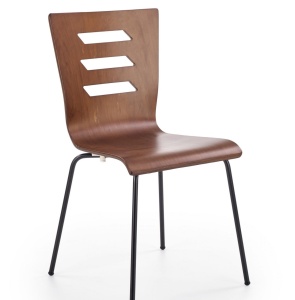 SCAUN DINING K355 NUC/NEGRU STIL MODERN HALMAR - Img 1