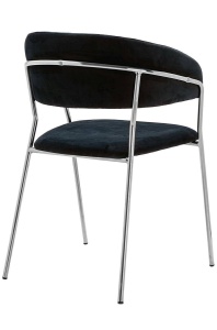 SCAUN DINING, SILVER MARGO, CU TAPITERIE DIN CATIFEA, STIL MODERN B2 - Img 3