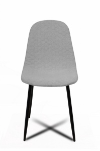SCAUN DINING TIMOR GRI /NEGRU - DESIGN MODERN - Img 2