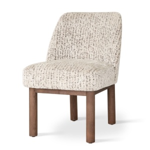 SCAUN DINING TOKYO WOOD, CONFECTIONAT DIN LEMN, SPUMA, ARCURI SI TEXTIL, BEJ/NATURAL, STIL MODERN