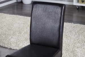 SCAUN GENUA CAFENIU ANTIC 20918 DESIGN VINTAGE - Img 4