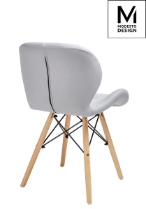 SCAUN GRI DIN PIELE ECOLOGICA KLIPP STIL MODERN B2 - Img 2