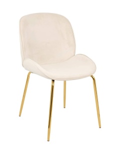 SCAUN MODERN, BOBBI, STOFA FOARTE FINA SI METAL - Img 2
