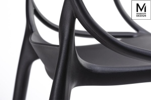 SCAUN NEGRU DIN POLIPROPILENA HILO STIL MODERN B2 - Img 5