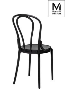 SCAUN NEGRU DIN POLIPROPILENA TONI STIL MODERN - Img 2