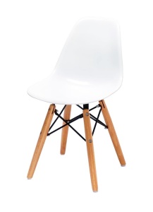 SCAUN PENTRU COPII ALB JUNIOR DSW PREMIUM STIL MODERN B2