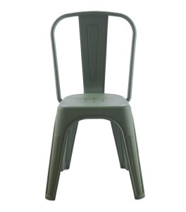 SCAUN PENTRU EXTERIOR/INTERIOR TOWER PARIS PP, VERDE, DIN POLIPROPILENA, STIL MODERN MINIMALIST
