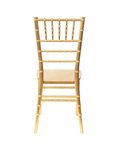 SCAUN PENTRU SALI DE EVENIMENTE CHIAVARI TIFFANY C600 AURIU, CONFECTIONAT DIN POLIPROPILENA - Img 4