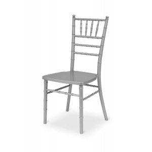 SCAUN PENTRU SALI DE EVENIMENTE CHIAVARI TIFFANY WOOD, ARGINTIU, MEX