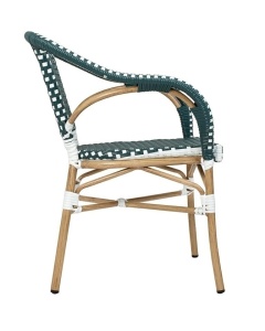 SCAUN PENTRU TERASE/INTERIOR CAFE MIRAMAR TURCOAZ/RATTAN, STIL MODERN - Img 2