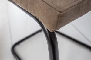 SCAUN TAUPE VINTAGE MODENA DESIGN MODERN - Img 5