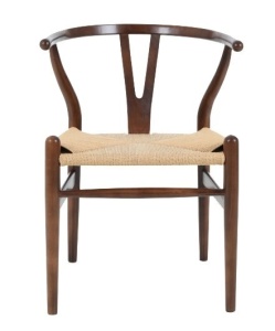 SCAUN WISHBONE, DIN LEMN SI FIBRE NATURALE, MODEL DEOSEBIT - Img 2