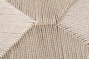 SCAUN WISHBONE, DIN LEMN SI FIBRE NATURALE, MODEL DEOSEBIT - Img 4