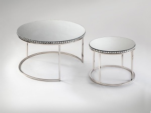 SET 2 MASUTE DE CAFEA, DIN STICLA, CRISTALE SI METAL, COD 536844 DESIGN EXTRAVAGANT SCHULLER - Img 4