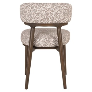 SET 2 SCAUNE DINIG BASKER NATURAL GEO, 214064, CONFECTIONAT DIN POLIESTER, LEMN MASIV SI SPUMA, MARO, STIL MODERN - Img 4