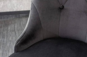 SET 2 SCAUNE DINING, CLASIC, BAROC, DIN METAL SI CATIFEA NEAGRA, ARTIM GROUP SELECTION - Img 5