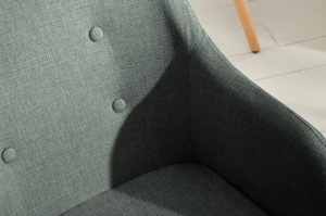 SET 2 SCAUNE, TEXTIL GRI INCHIS, SCANDINAVIA, COD 36823, DESIGN SCANDINAV - Img 5