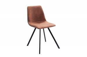 SET 4 SCAUNE, AMSTERDAM, MICROFIBRA, MARO, DESIGN RETRO VINTAGE, ARTIM GROUP SELECTION - Img 2