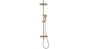 SET DE DUS REA LUNGO CU TERMOSTAT, AURIU PERIAT, DIN ALAMA, CALITATE SUPERIOARA - Img 4