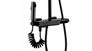 SET DE DUS REA ROB CU TERMOSTAT, NEGRU, DIN ALAMA, CALITATE SUPERIOARA - Img 3