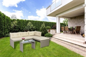 SET DE GRADINA RATTAN 2 SOFA + MASUTA - Img 4