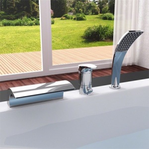 SET DUS CADA AZUR REA, CROM, DESIGN MINIMALIST, CALITATE SUPERIOARA, REA - Img 2
