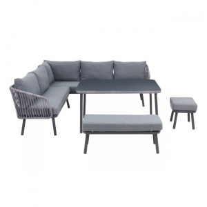 SET LOUNGE, 5 PIESE, COLTAR, MASA SI TABURETI, ARTIM GROUP COLLECTION - Img 4