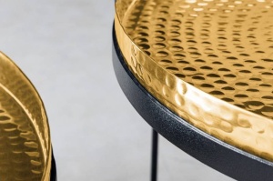 SET MASUTE ELEMENTS, LEMN MASIV DE SALCAM SI METAL,DESIGN INDUSTRIAL - Img 3