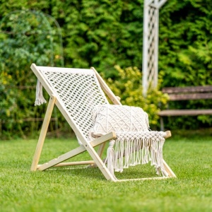 SEZLONG DE GRADINA PLIABIL, HILI IN STIL BOHO, ARTIM GROUP COLLECTION - Img 6