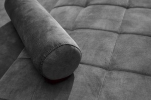 SOFA EXTENSIBILA, COUTURE 195CM, MICROFIBRA GRI, COD 42495, MODEL DEOSEBIT - Img 5