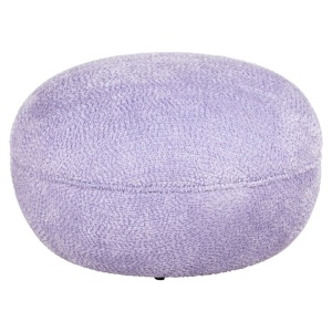 TABURET JACE BE LOVELY 695 LAVANDA, S4737, CONFECTIONAT DIN 100% POLIESTER, LEMN, PLACAJ SI LEMN DE PIN, STIL MODERN
